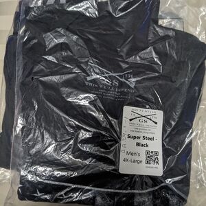 Grunt Style Men's Black T-Shirt 4X-Large